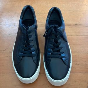 Vince Benfield Leather Platform Sneakers